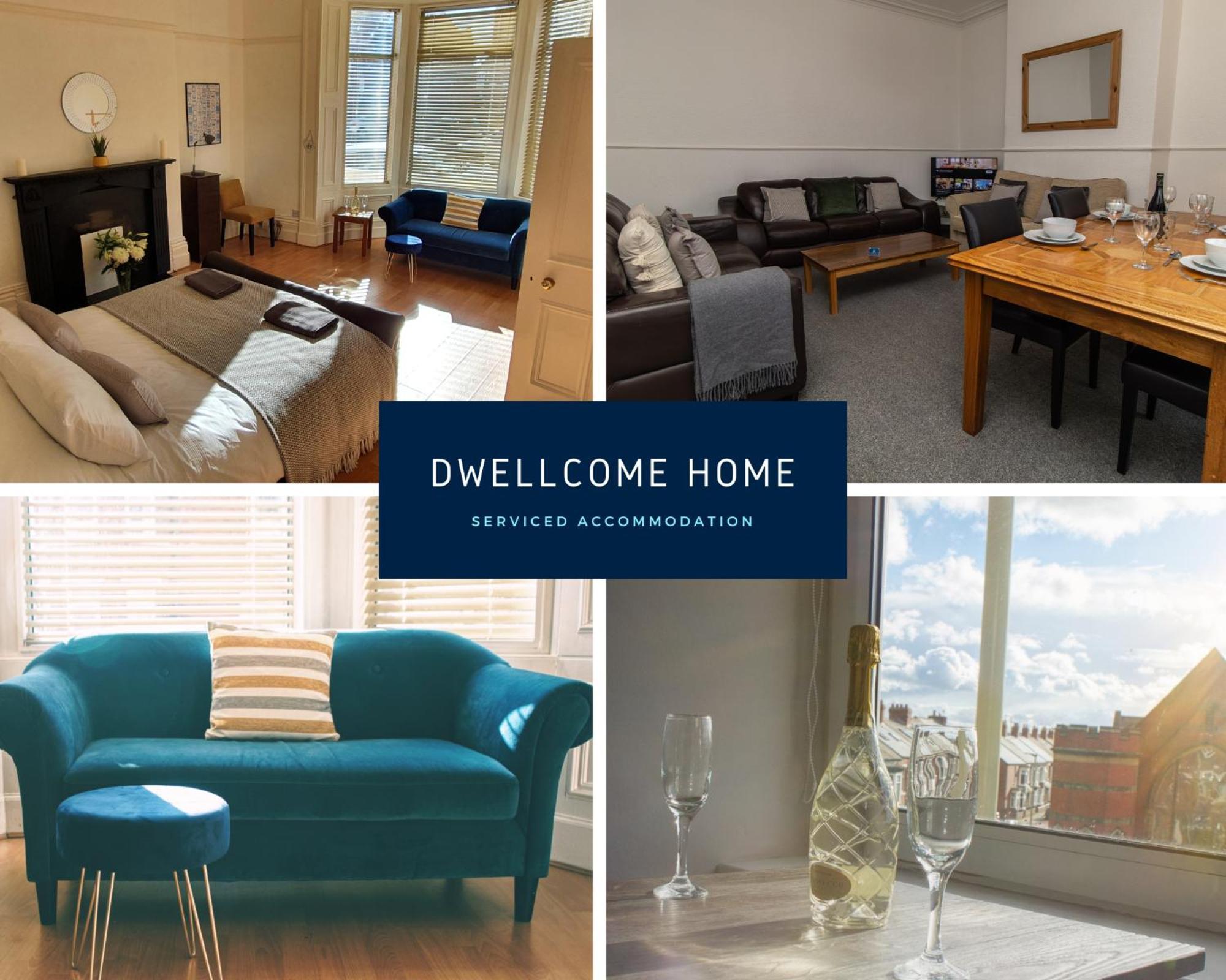 Dwellcome Home Ltd 4 King Bedroom Townhouse, Free Parking, Fast Wifi, Fully Equipped Kitchen, 15 Min Drive To Nissan, 20 Min To Newcastle Sunderland, Ideal For Long Term Contractor Etc Stays, Regular Housekeeping Option - See Our Site For Assurance South Shields Eksteriør bilde